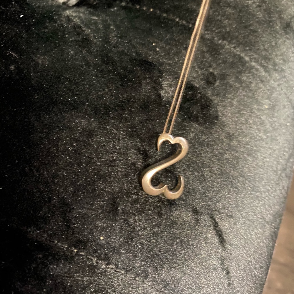 Jane Seymour Open Heart Pendant with Chain